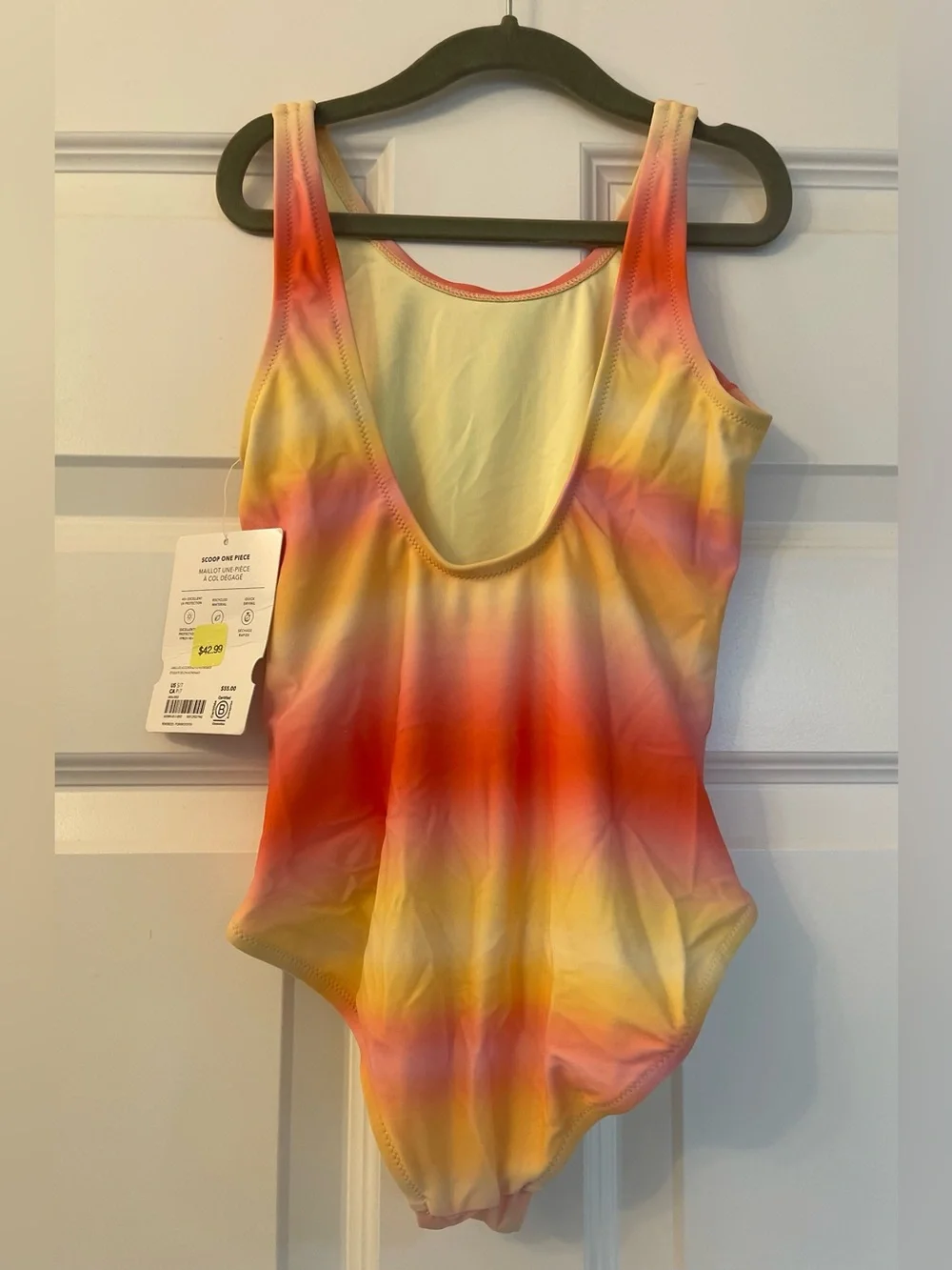 NWT Athleta Girl ombré bathing suit - 7